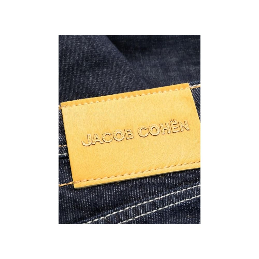 Jacob Cohen Exquisite Slim Fit Dark Blue Stretch Jeans Jacob Cohen