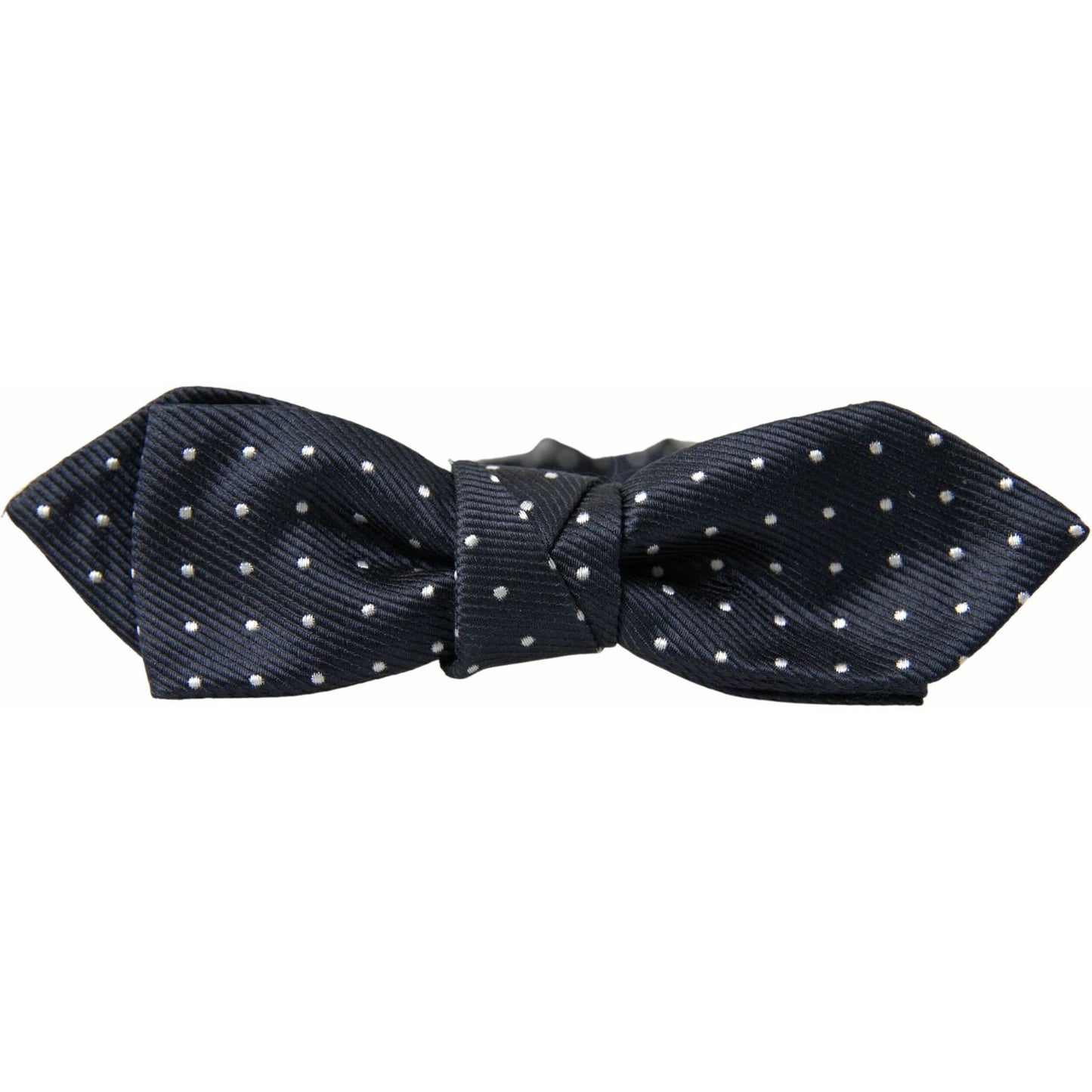 Dolce & Gabbana Elegant Blue Silk Bow Tie Dolce & Gabbana