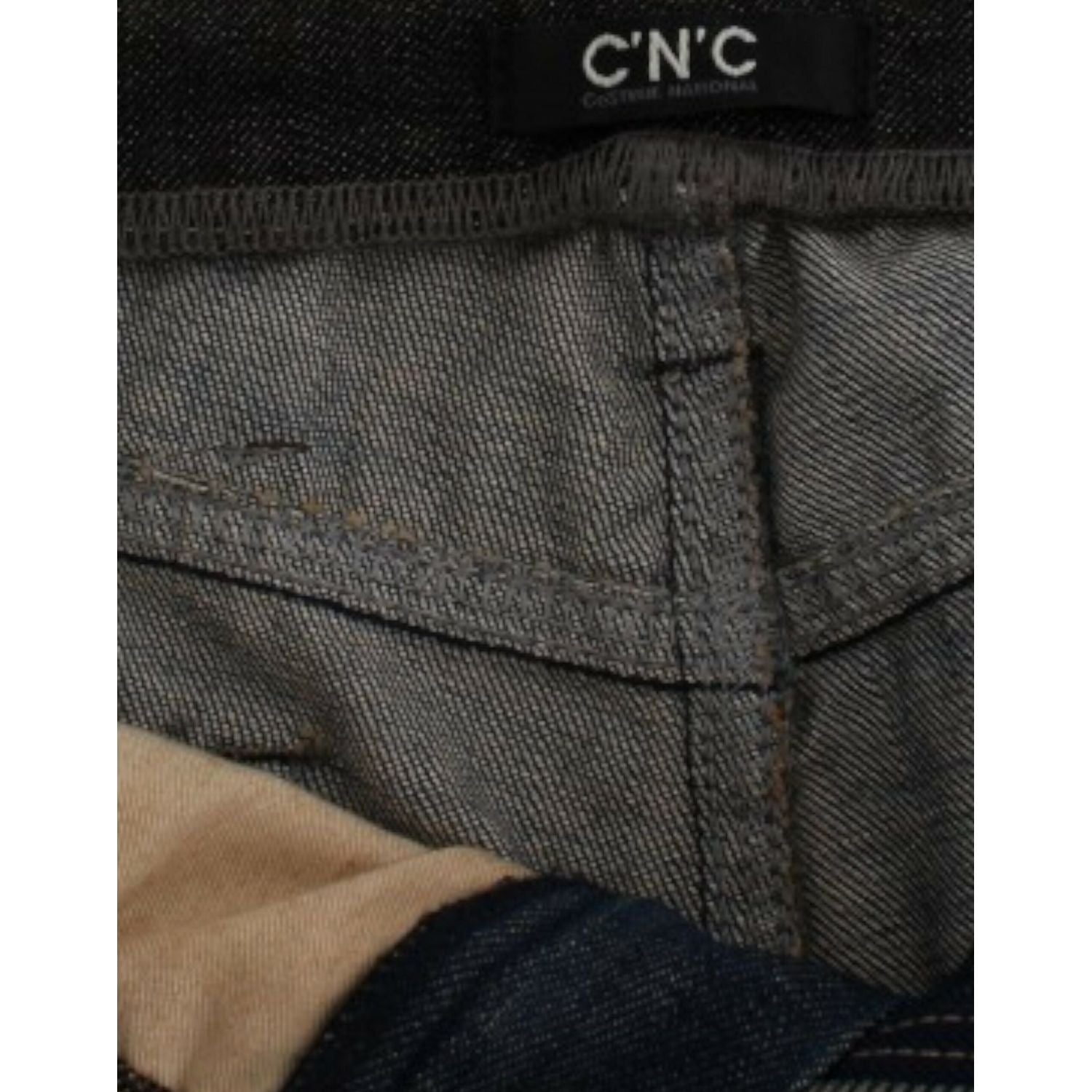 Costume National Blue straight leg jeans