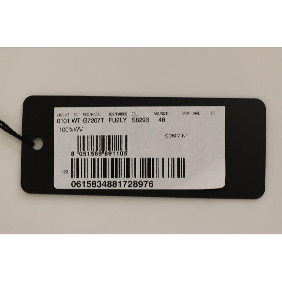 Dolce & Gabbana Gray Wool Formal Dress Vest Gilet Weste