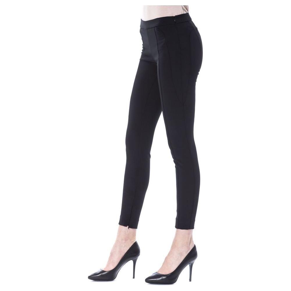 BYBLOS Black Polyester Women's Skinny Pant