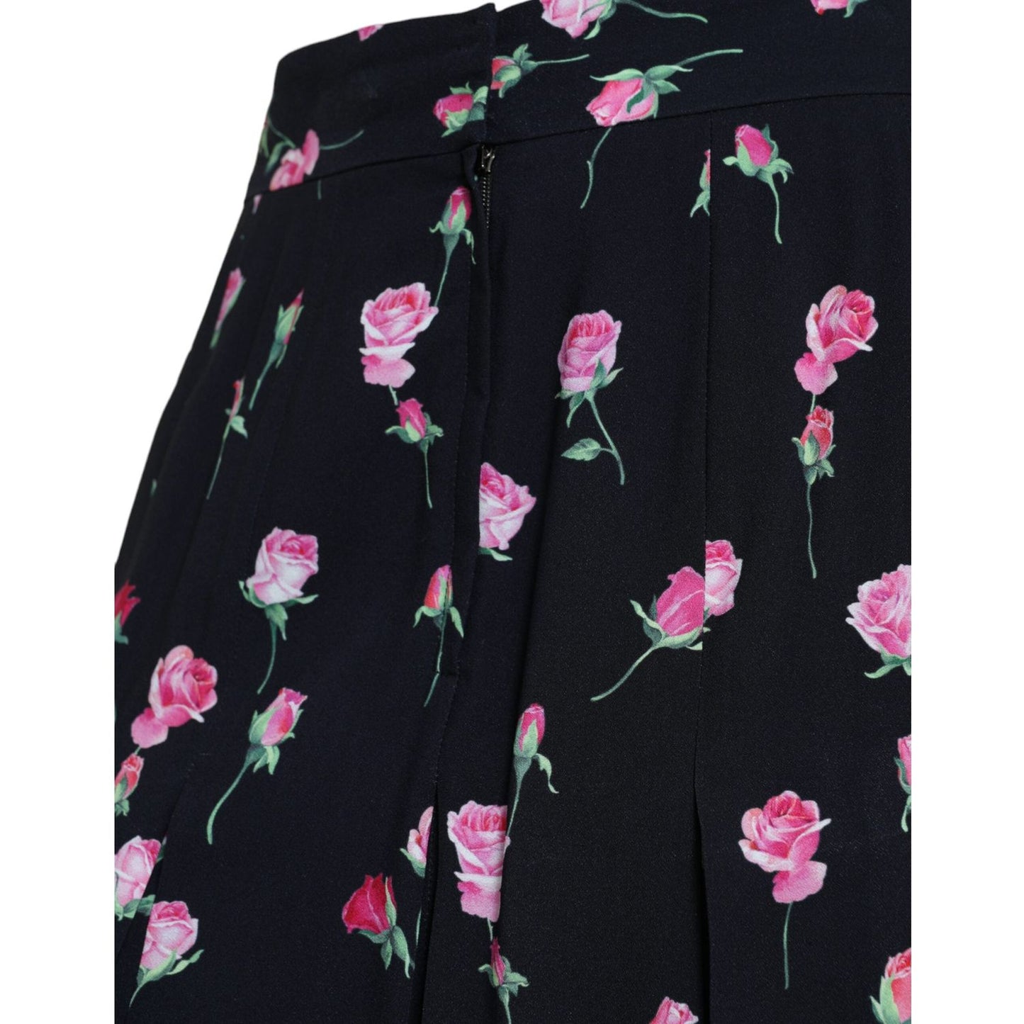 Dolce & Gabbana Elegant Floral A-Line Knee-Length Skirt Dolce & Gabbana