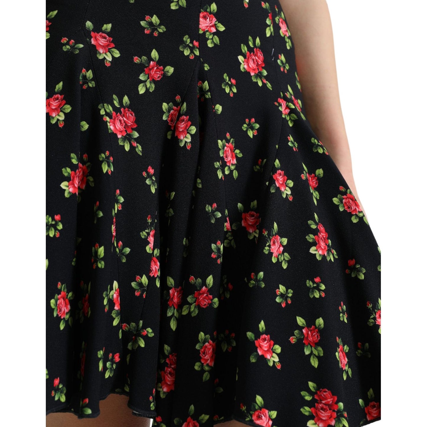 Dolce & Gabbana Floral A-Line Mini Skirt with High Waist Dolce & Gabbana