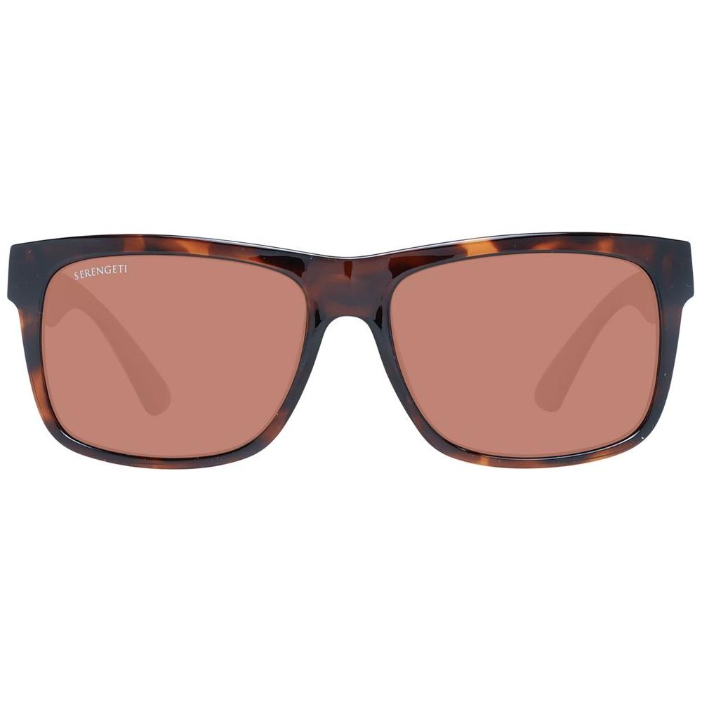 Serengeti Brown Unisex Sunglasses