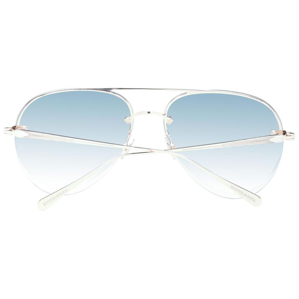 Scotch & Soda Gold Women Sunglasses