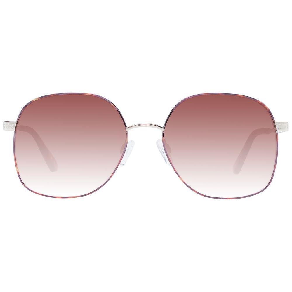 Ted Baker Brown Metal Sunglasses