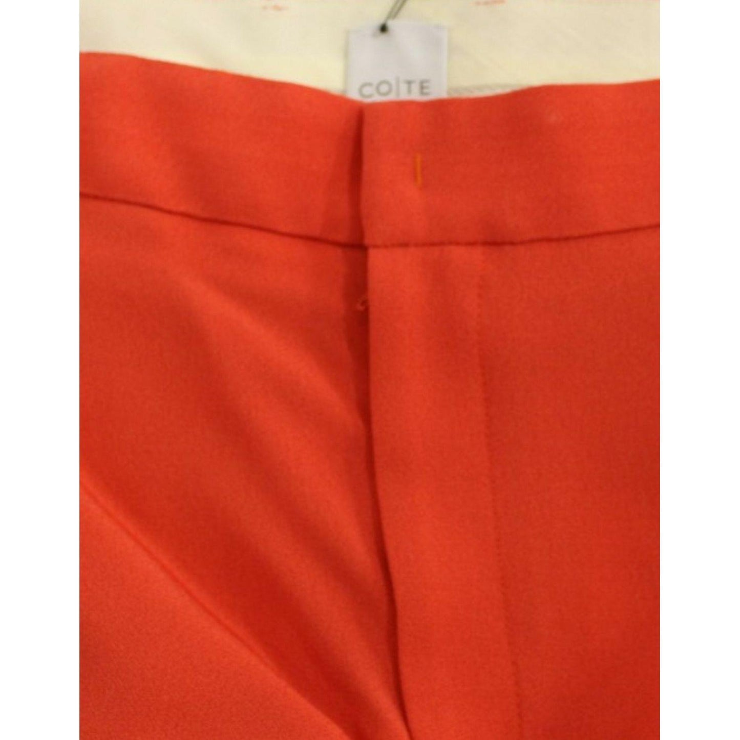 CO|TE Chic Orange Boyfriend Pants - Italian Crafted CO|TE