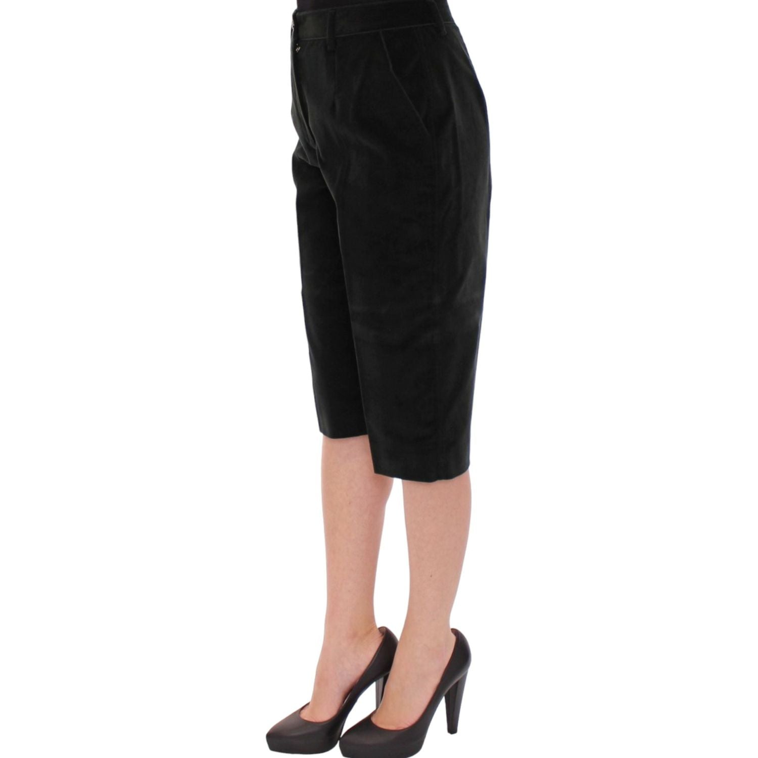 Dolce & Gabbana Black cotton shorts pants