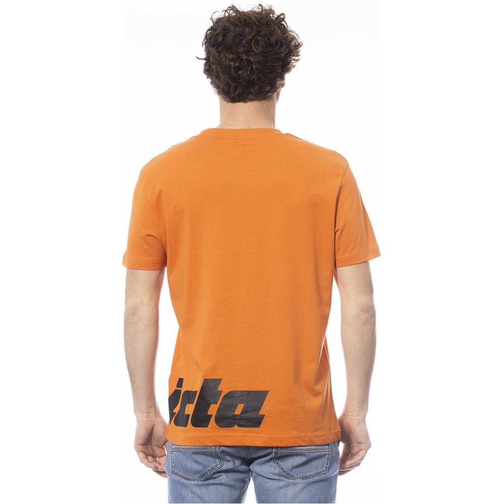 Invicta Orange Cotton Men T-Shirt Invicta