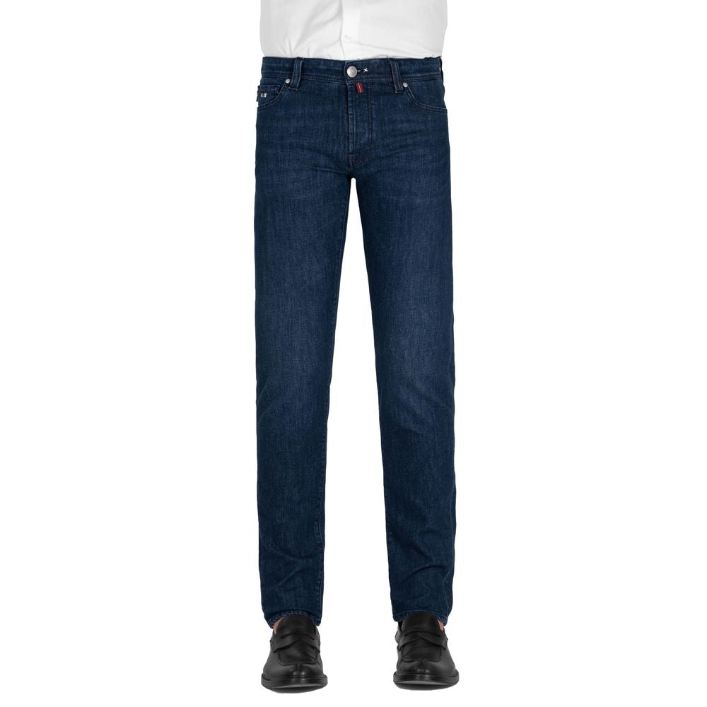 Tramarossa Elegant Stretch Cotton Men's Jeans Tramarossa