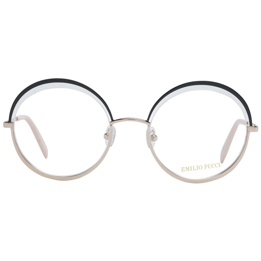 Emilio Pucci Black Metal Glasses (Frames)