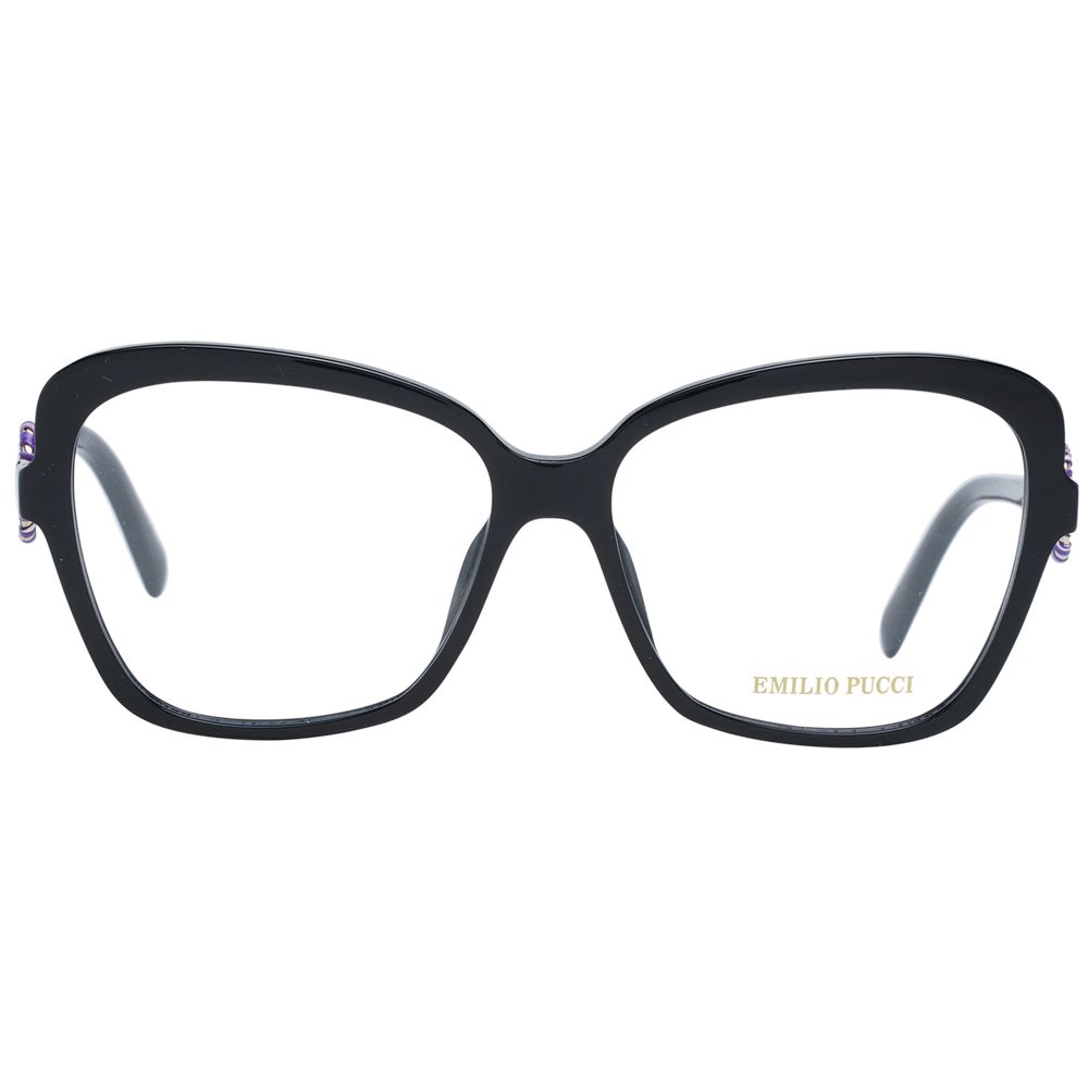 Emilio Pucci Black Plastic Glasses (Frames)