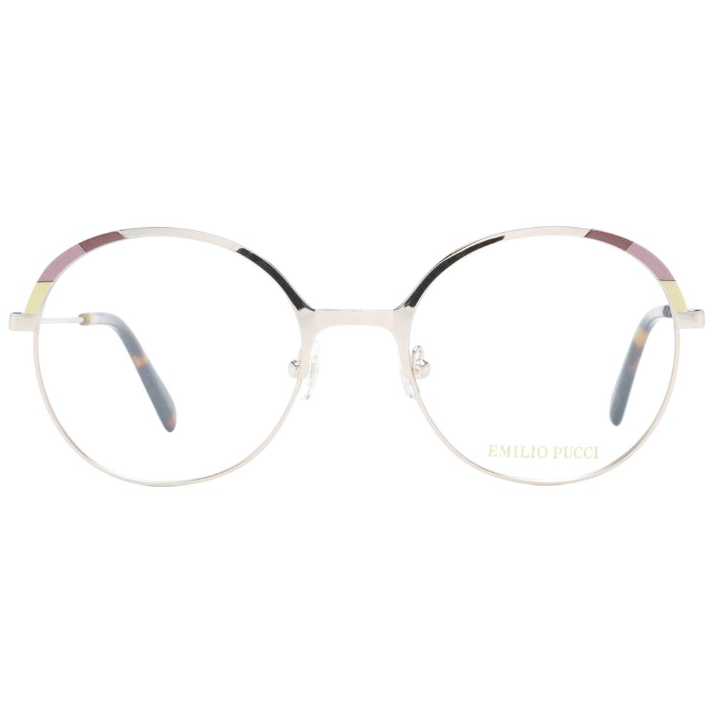 Emilio Pucci Gold Metal Glasses (Frames)