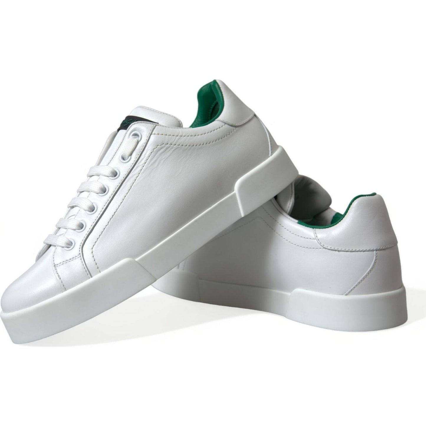 Dolce & Gabbana Elegant Portofino Calfskin Sneakers Dolce & Gabbana