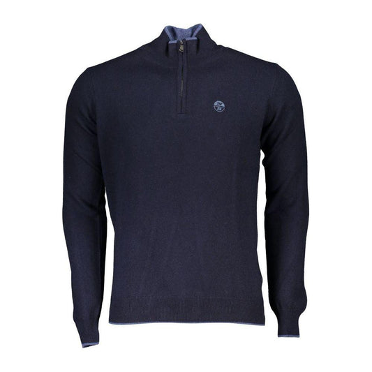 North Sails Blue Polyamide Men Sweater North Sails