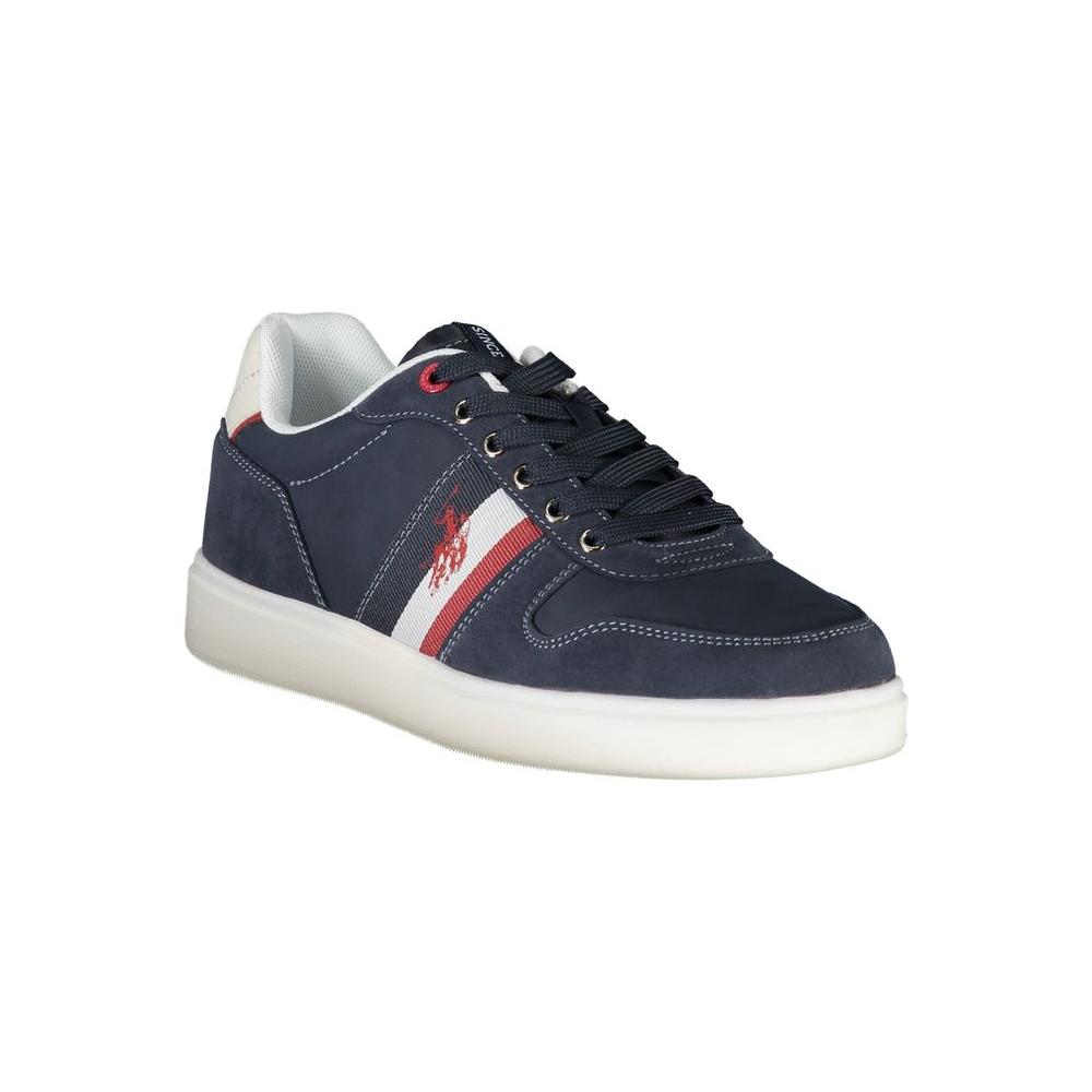 U.S. POLO ASSN. Blue Polyethylene Men Sneaker U.S. POLO ASSN.