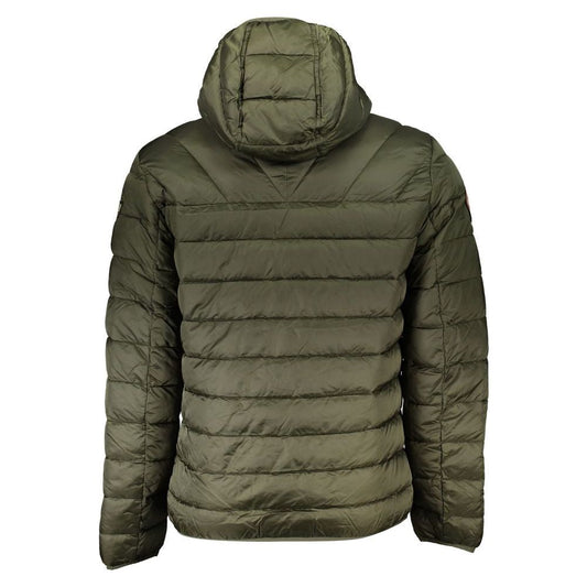 Napapijri Green Polyamide Men Jacket Napapijri