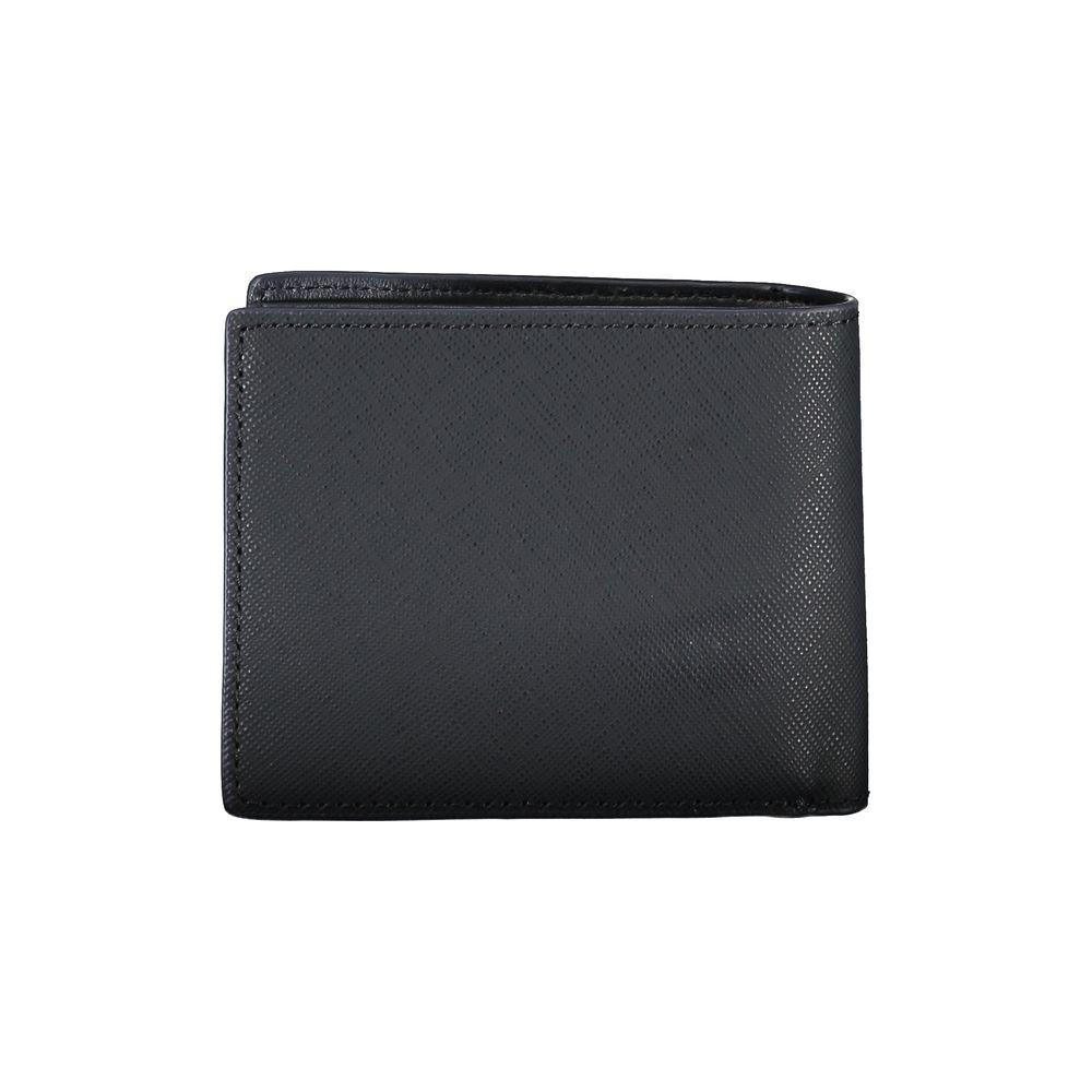 Tommy Hilfiger Blue Leather Men Wallet Tommy Hilfiger