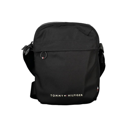 Tommy Hilfiger Black Polyester Men Shoulder Bag Tommy Hilfiger