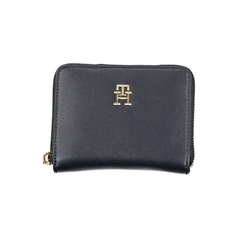 Tommy Hilfiger Blue Polyester Women Wallet Tommy Hilfiger