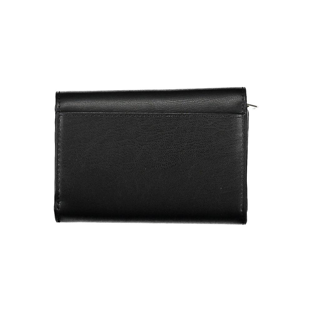 Tommy Hilfiger Black Polyethylene Women Wallet Tommy Hilfiger