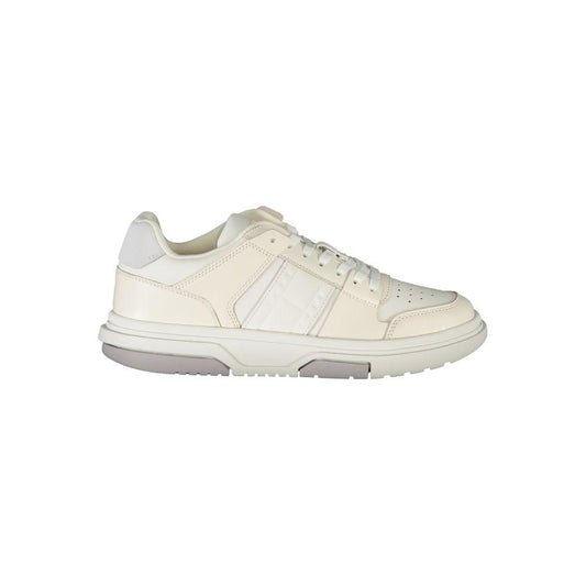 Tommy Hilfiger White Leather Womens Sneaker Tommy Hilfiger