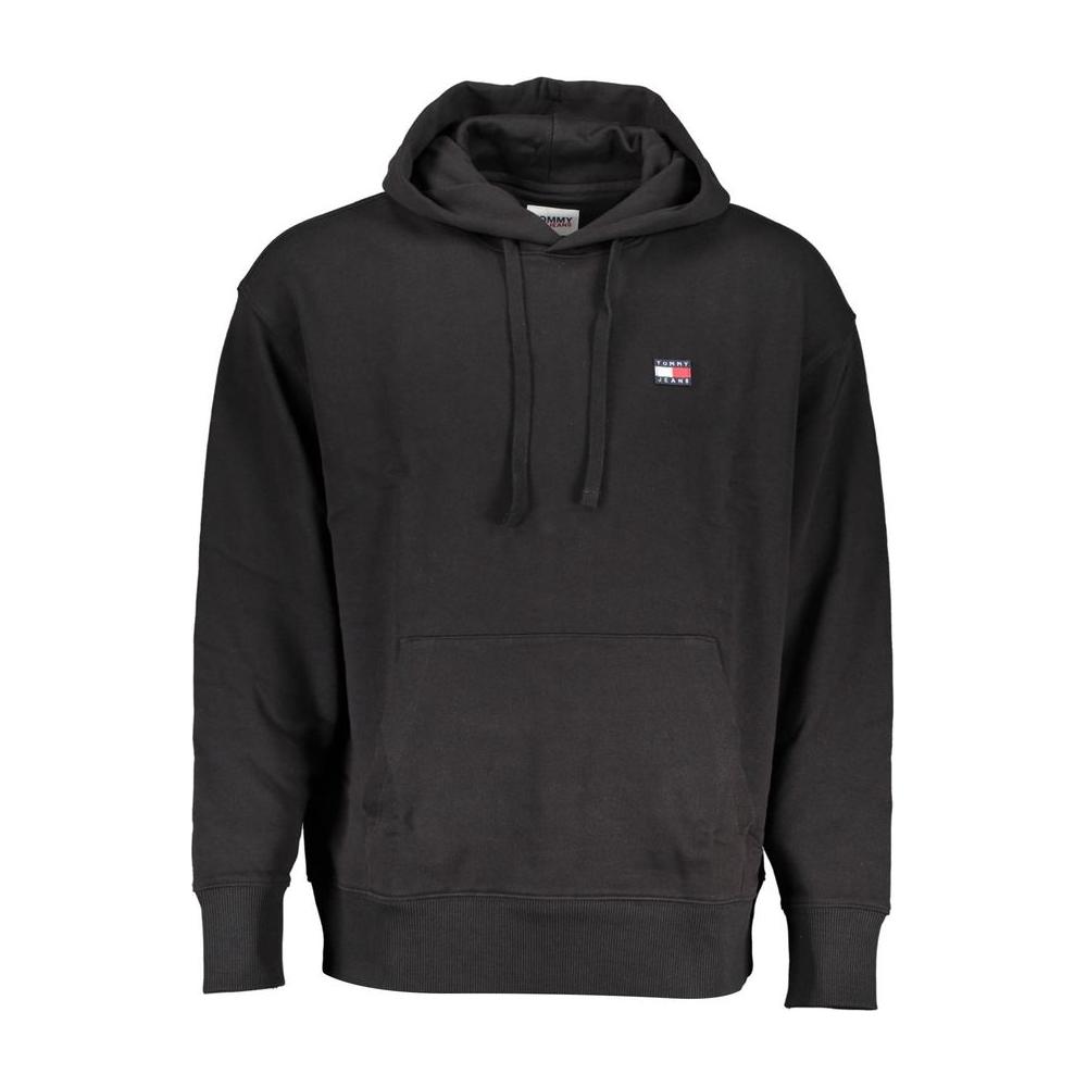 Tommy Hilfiger Sleek Cotton Hooded Sweatshirt with Logo Tommy Hilfiger