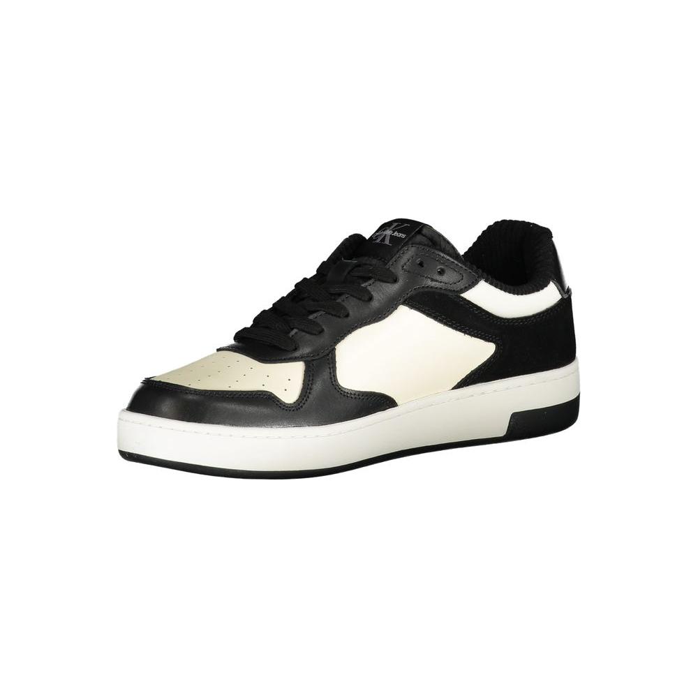 Calvin Klein Sleek Black Sneakers with Contrast Details Calvin Klein