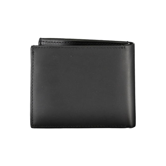 Calvin Klein Black Leather RFID Wallet with Coin Purse Calvin Klein