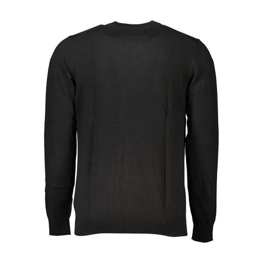 Calvin Klein Sleek Long Sleeve Crew Neck Sweater with Logo Calvin Klein