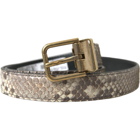 Dolce & Gabbana Elegant Italian Leather Belt Dolce & Gabbana