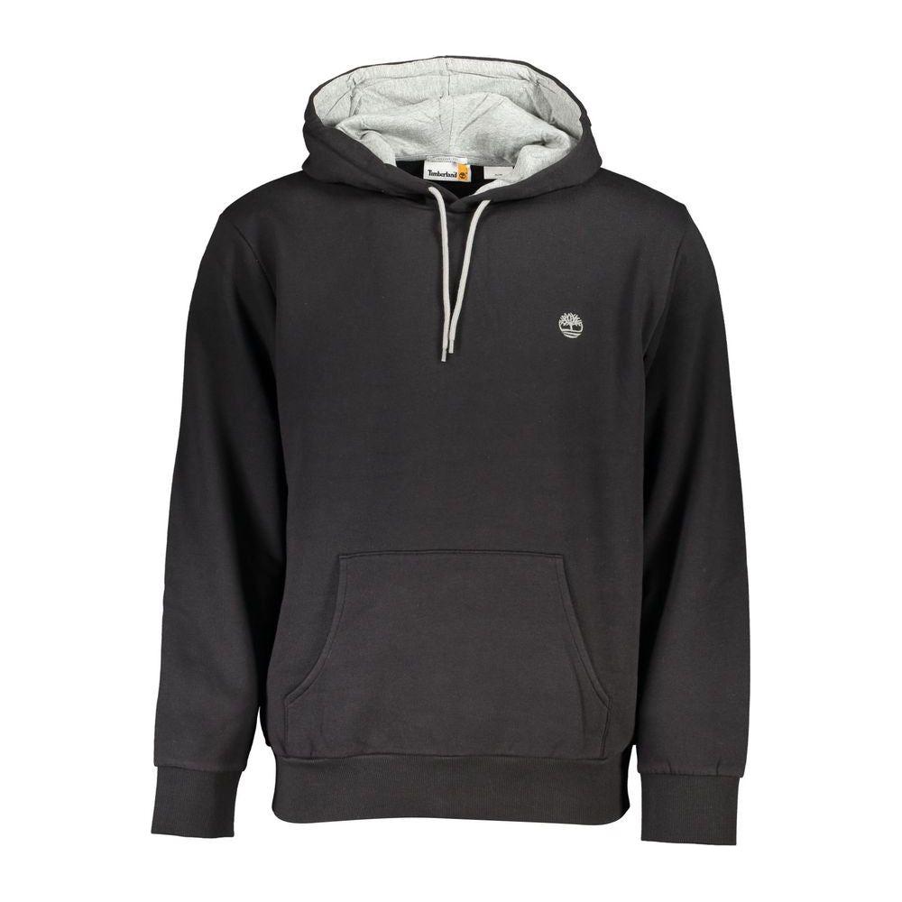 Timberland Sleek Hooded Fleece Sweatshirt - Black Timberland