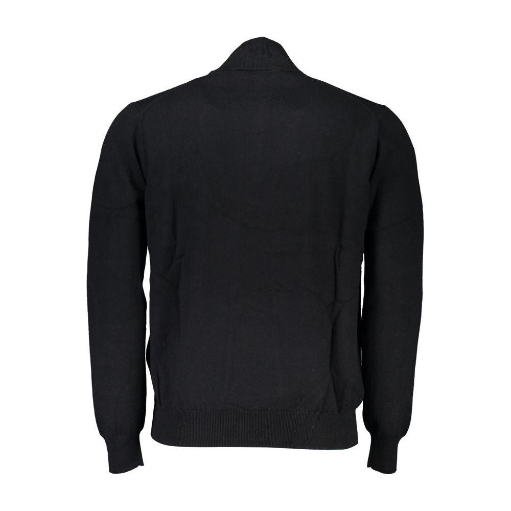 Harmont & Blaine Elegant Half-Zip Sweater with Embroidered Detail Harmont & Blaine