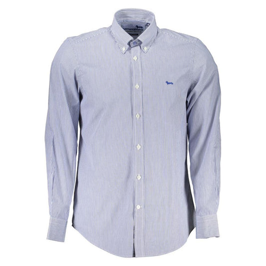 Harmont & Blaine Elegant Striped Long Sleeve Button-Down Shirt Harmont & Blaine