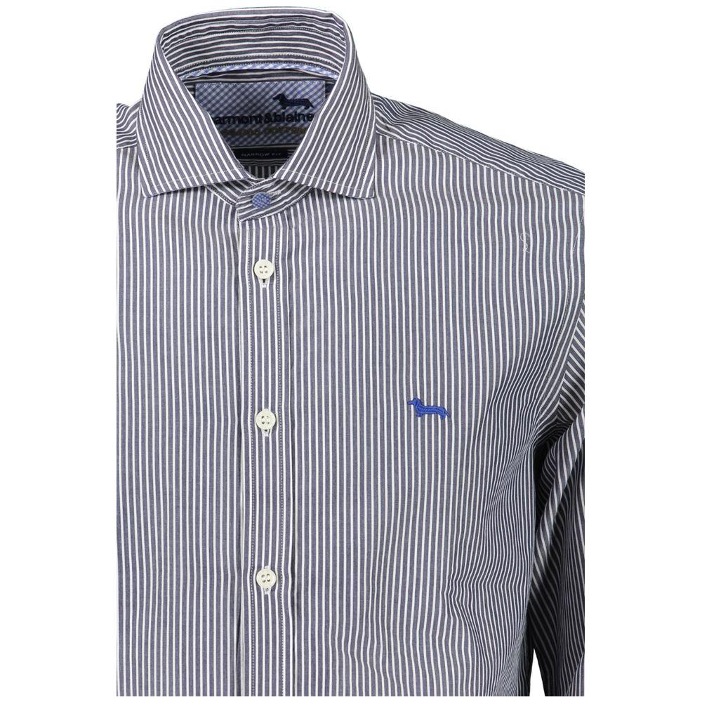 Harmont & Blaine Elegant Narrow Fit Long Sleeve Shirt Harmont & Blaine