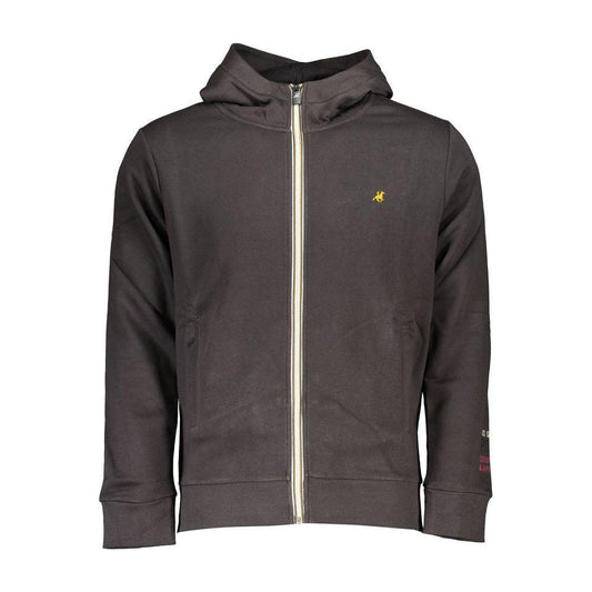 U.S. Grand Polo Chic Gray Hooded Fleece Sweatshirt U.S. Grand Polo