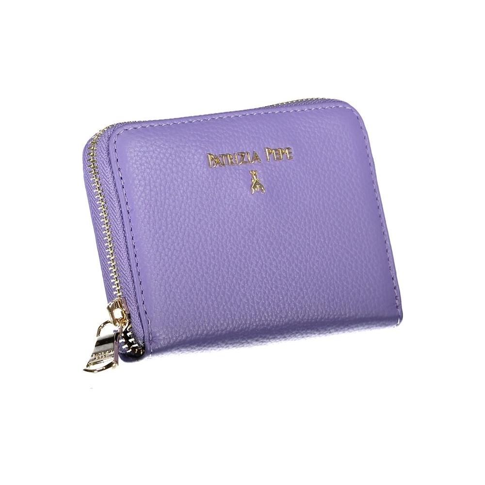 Patrizia Pepe Elegant Purple Polyethylene Wallet Patrizia Pepe