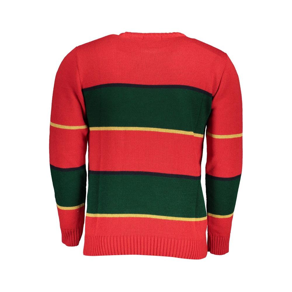 U.S. Grand Polo Chic Crew Neck Contrast Detail Sweater U.S. Grand Polo