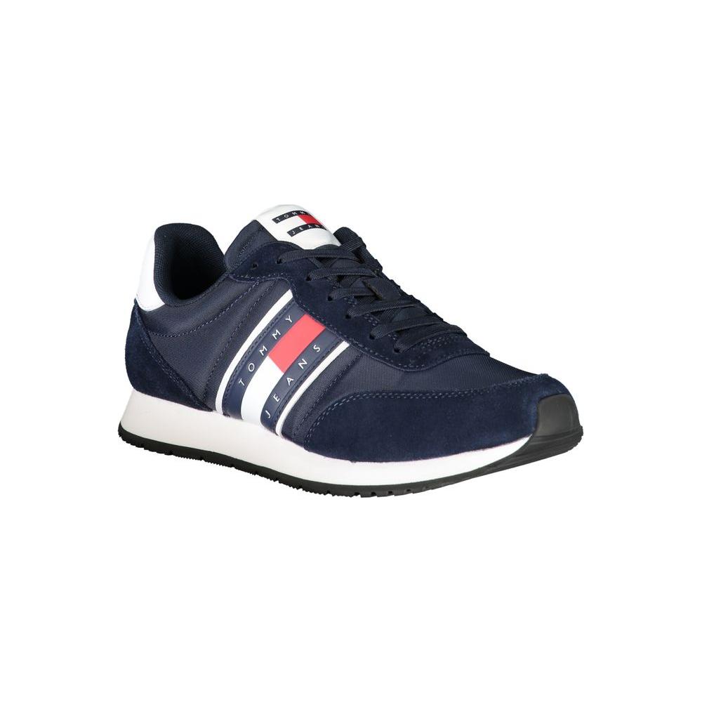 Tommy Hilfiger Blue Polyester Sneaker Tommy Hilfiger