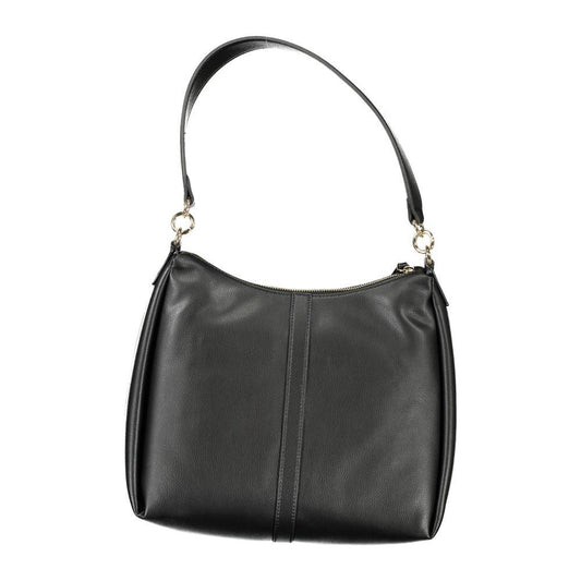 Tommy Hilfiger Black Polyester Handbag Tommy Hilfiger