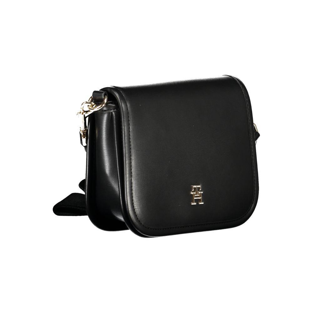 Tommy Hilfiger Black Polyethylene Handbag Tommy Hilfiger