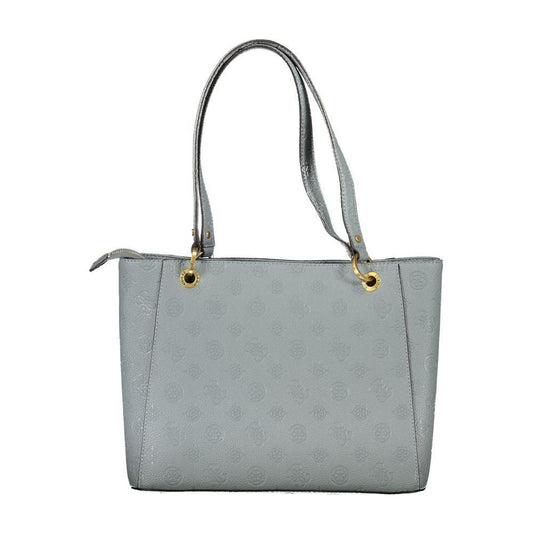 Guess Jeans Light Blue Polyethylene Handbag Guess Jeans