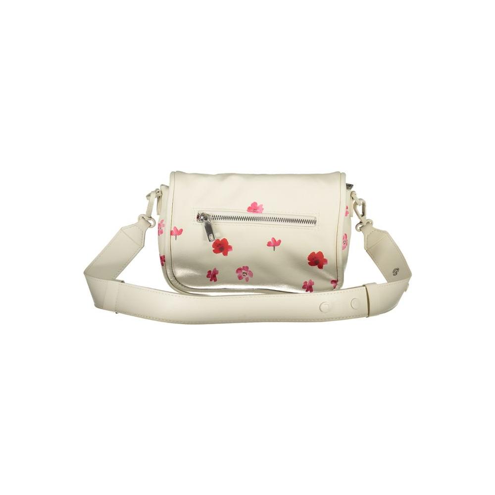 Desigual White Polyethylene Handbag Desigual