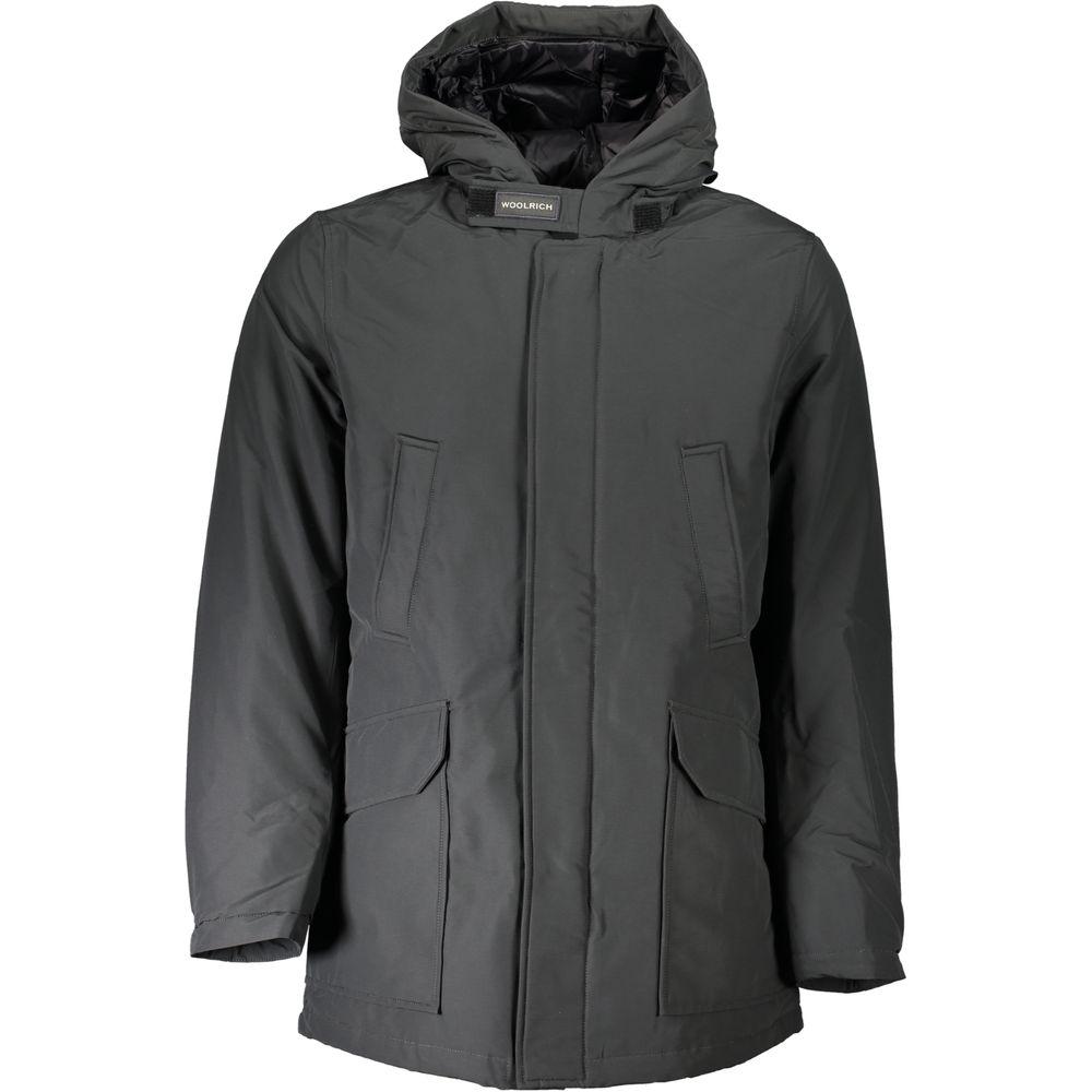 Woolrich Gray Cotton Jacket Woolrich