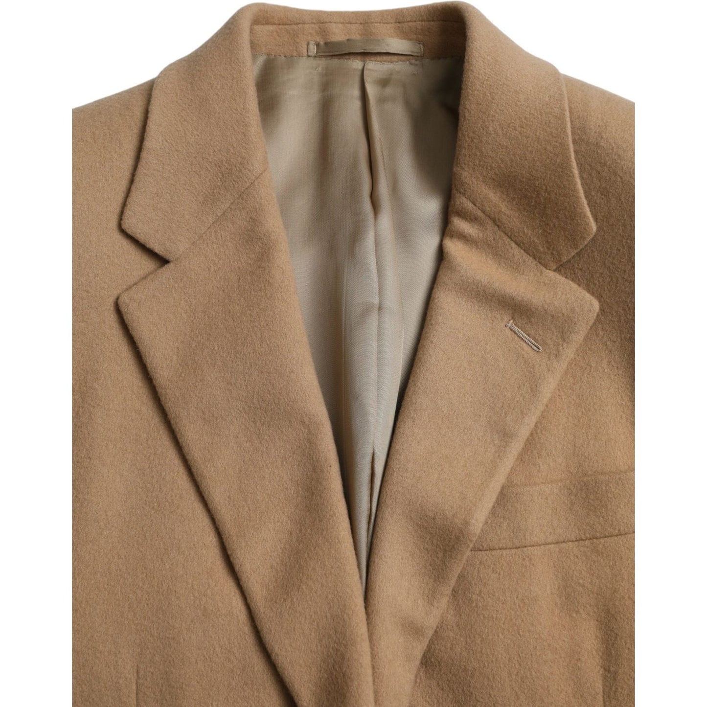 Prada Brown Cashmere 2 Piece Single Breasted Suit Prada