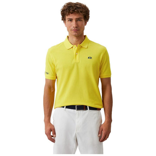 La Martina Sun-Kissed Cotton Polo Shirt La Martina