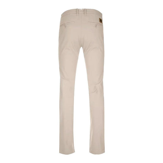 Jacob Cohen Beige Cotton Chino Trousers – Slim Fit Elegance Jacob Cohen