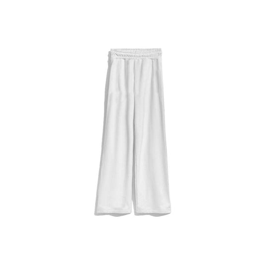 Comme Des Fuckdown Chic White Logo Sweatpants Comme Des Fuckdown