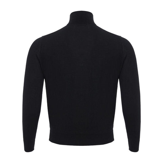 Colombo Italian Cashmere Luxury Black Sweater Colombo