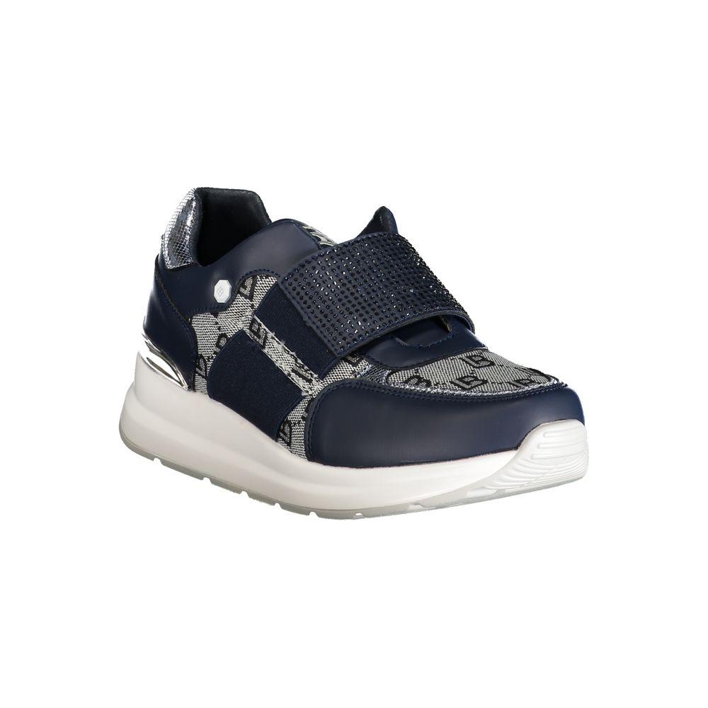 Laura Biagiotti Blue Polyester Sneaker Laura Biagiotti